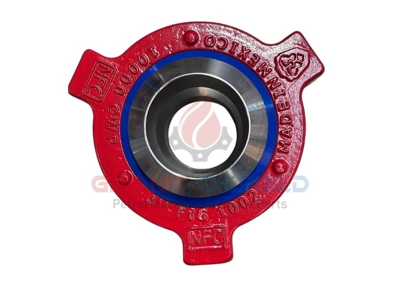 Figure 1002 Hammer Union — Butt Weld Ends, Standard Service — 4 in, face view
