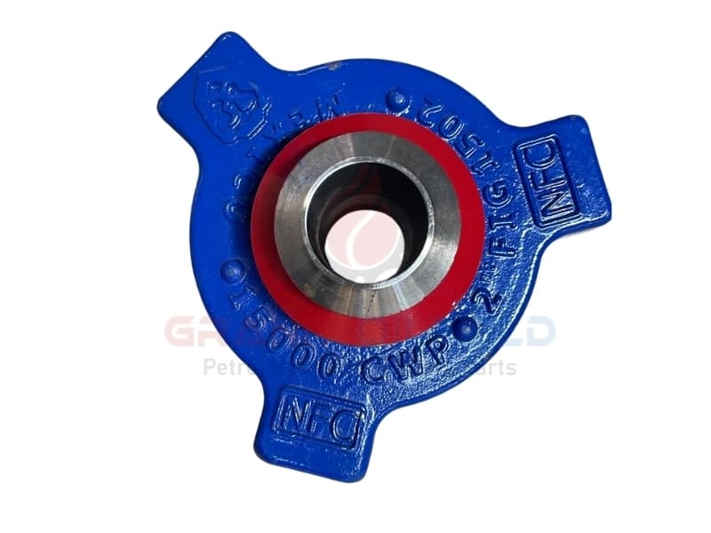 Figure 1502 Hammer Union — Butt Weld Ends, Standard Service, 15,000 psi — 2 in, face view