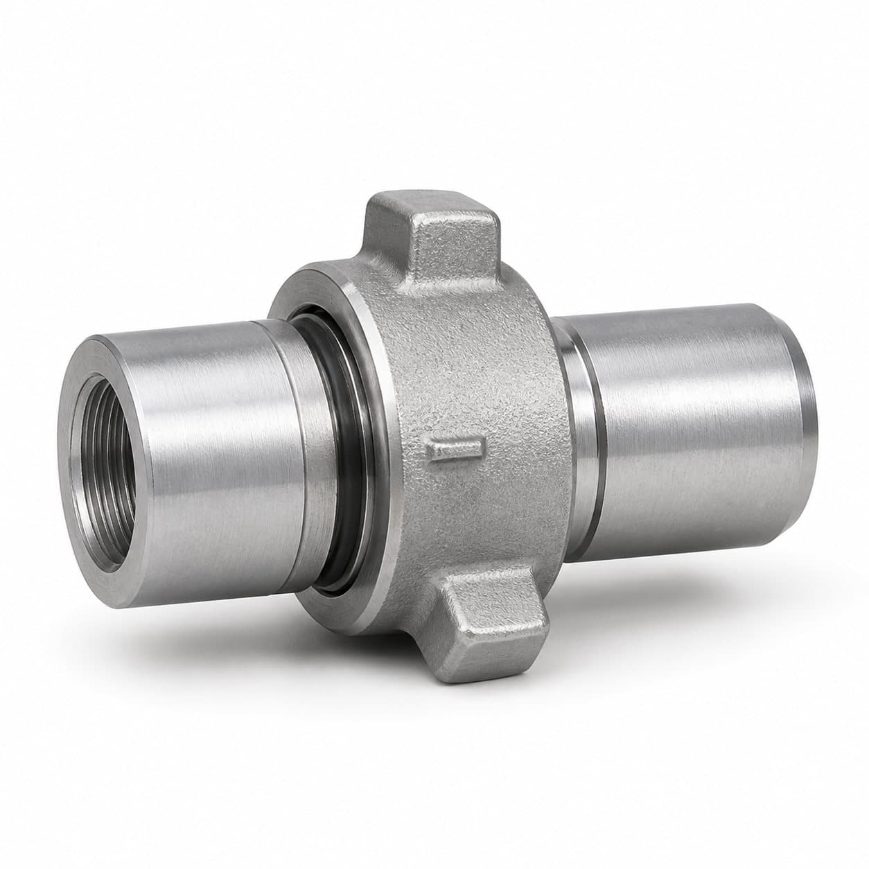 Figure 1505 hammer union, 3-inch, 15,000 psi, three-lug wing nut