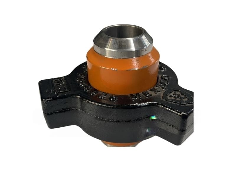 Figure 602 Hammer Union — Butt Weld Ends, Standard Service, 6,000 psi — 2 in, side view