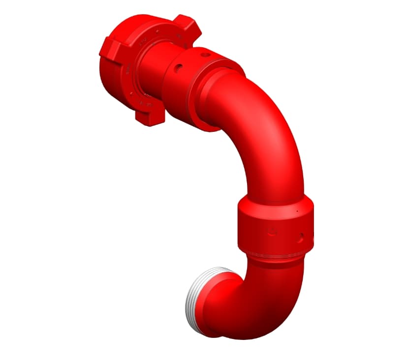 Red 1502 Style 50 three-axis swivel joint, 15,000 psi standard service