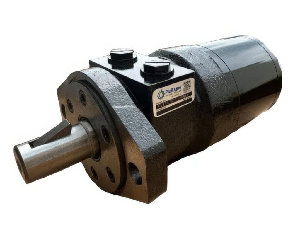 Fluidyne FM3 Series Orbital Motors, 4-Bolt SAE A Square Mount, view 1