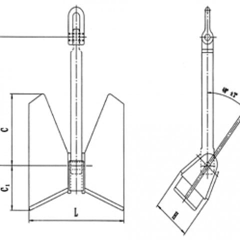 Welded Pool Anchor
