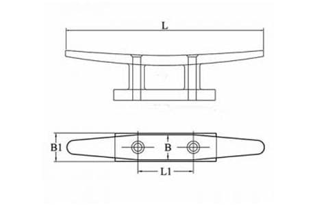 Stainless Steel Boat Cleat