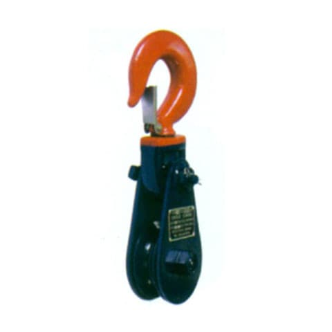 Light Snatch Block with Hook — 418 Pattern