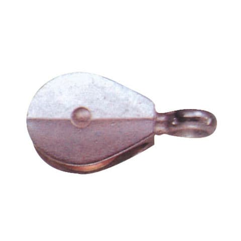 Die-Cast Single Pulley — Zinc Alloy