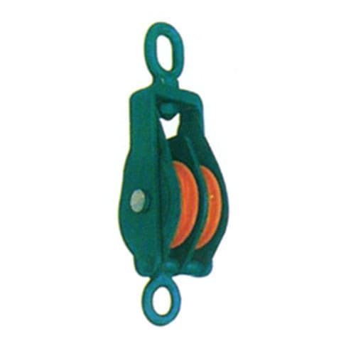 Double Pulley Block with Oval Eye — Type A