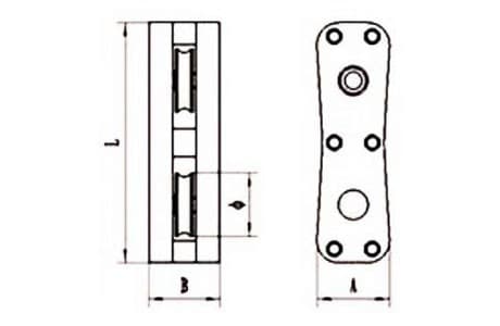 Rectangular Body Wooden Block