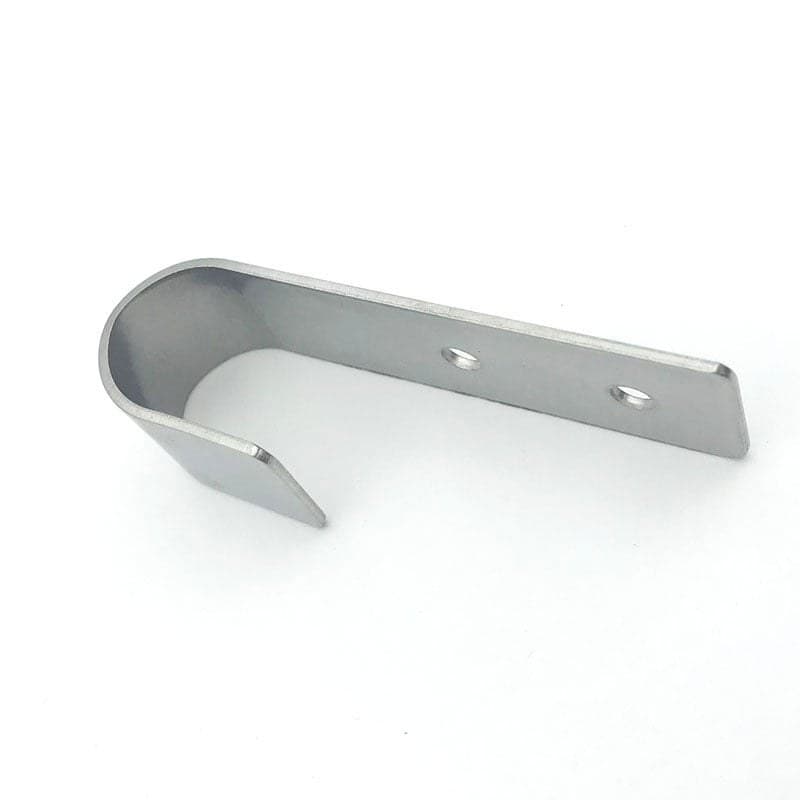 Grade 100 plate hook, bent steel plate hook with fixing holes