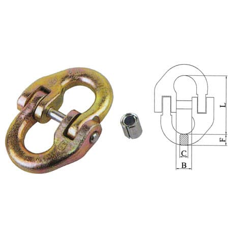 Grade 80 Connecting Link — Italian Type