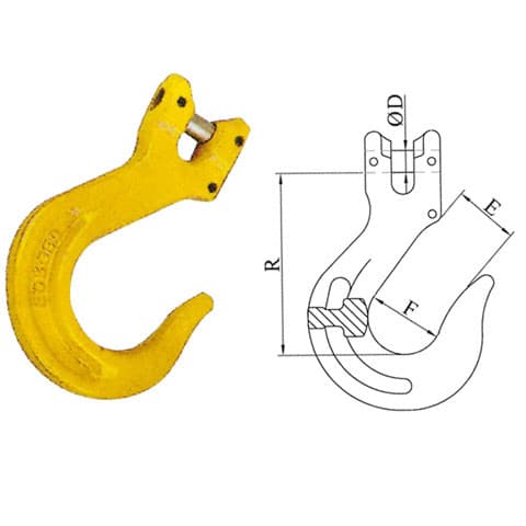 Grade 80 Clevis Sling Hook