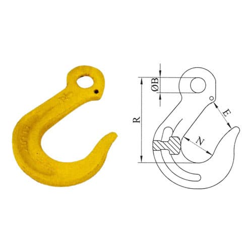 Grade 80 Eye Sling Hook