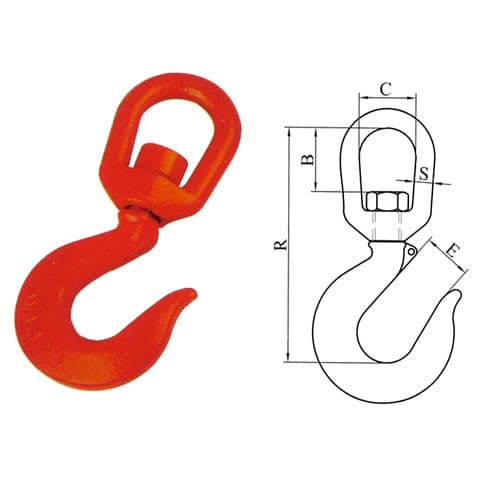 Swivel Hoist Hook — 322 Pattern