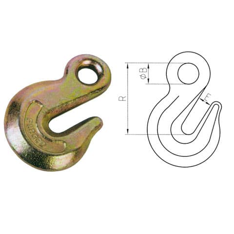Eye Grab Hook — H-323 / A-323 Pattern