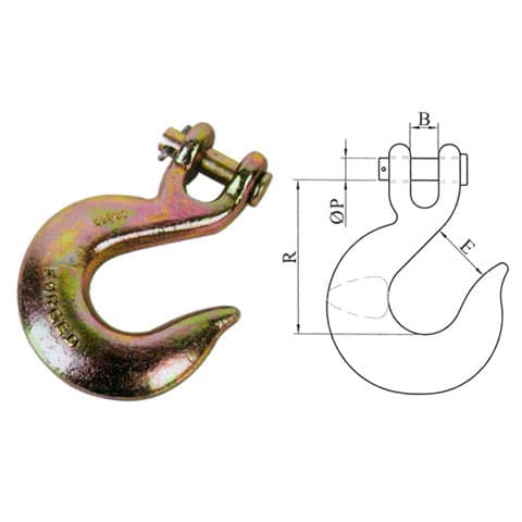 Clevis Slip Hook — H-331 / A-331 Pattern