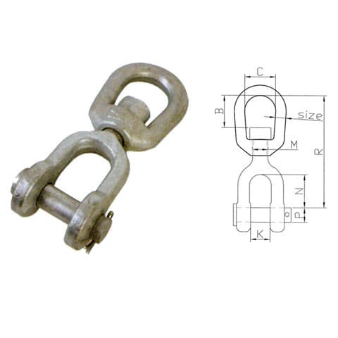 Regular Swivel — Eye and Eye