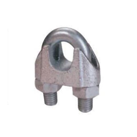 DIN 741 Malleable Wire Rope Clip — Zinc Plated