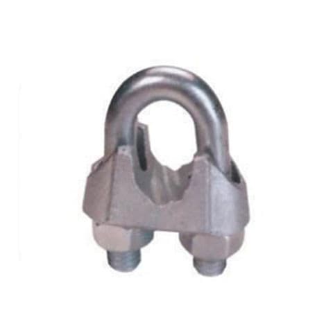 Malleable Wire Rope Clip — US Type, Zinc Plated