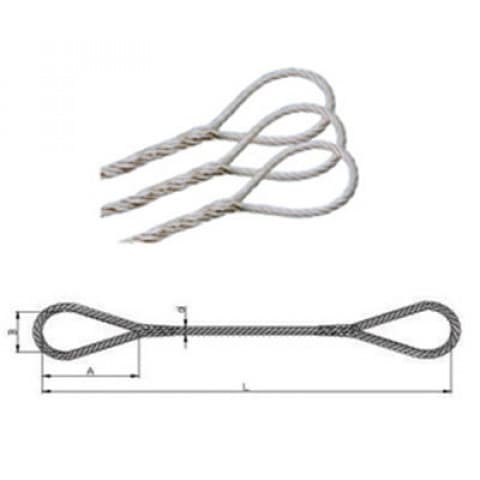 Hand-Spliced Soft Eye Wire Rope Sling