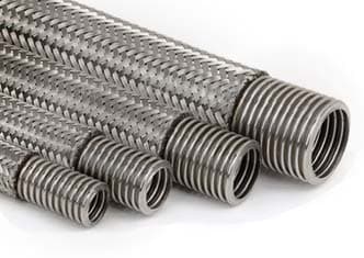 Inconel 625 annular hose with SS304 outer braid