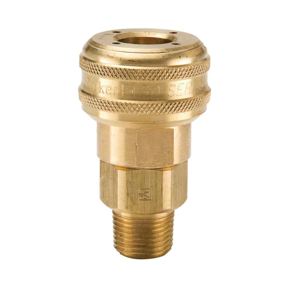 Parker 30 Series Pneumatic Quick-Disconnect Couplers & Nipples, catalogue image 1