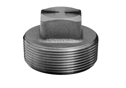 304 stainless steel 150# Cast Threaded Square Head Plug, catalogue photo