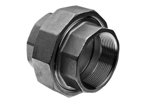 304 stainless steel 150# Cast Threaded Union, catalogue photo