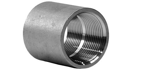 304 stainless steel 3000# Forged Threaded Full Coupling, catalogue photo