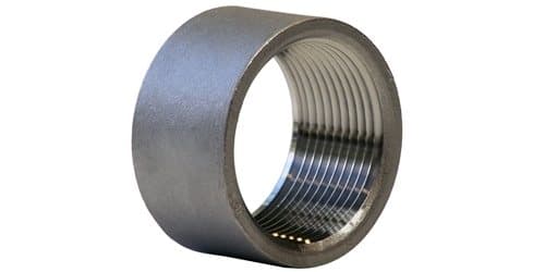316 stainless steel 3000# Forged Threaded Half Coupling, catalogue photo