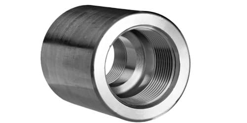 316 stainless steel 3000# Forged Threaded Reducing Coupling, catalogue photo