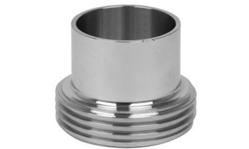 304 stainless steel Sanitary Long-Thread Bevel-Seat Ferrule, catalogue photo