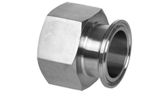 316 stainless steel Sanitary Clamp × NPT Female Adapter, catalogue photo