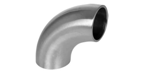 316 stainless steel Sanitary Weld-End 90° Short-Radius Elbow, catalogue photo