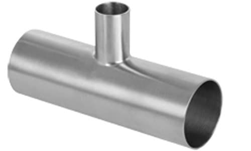 316 stainless steel Sanitary Weld-End Reducing Tee, catalogue photo