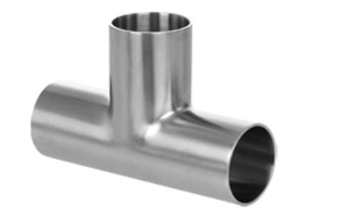 316 stainless steel Sanitary Weld-End Tee, catalogue photo