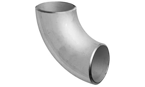 304 stainless steel Butt-Weld 90° Long-radius Elbow, Sch 10, catalogue photo