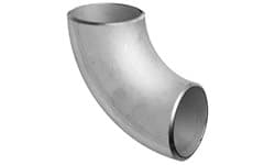 316 stainless steel Butt-Weld 90° Long-radius Elbow, Sch 40, catalogue photo
