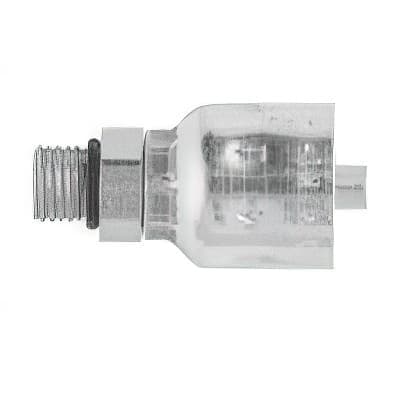 Parker 10577 Male SAE O-Ring Boss (ORB) crimp hose fitting, rigid, straight, product photo
