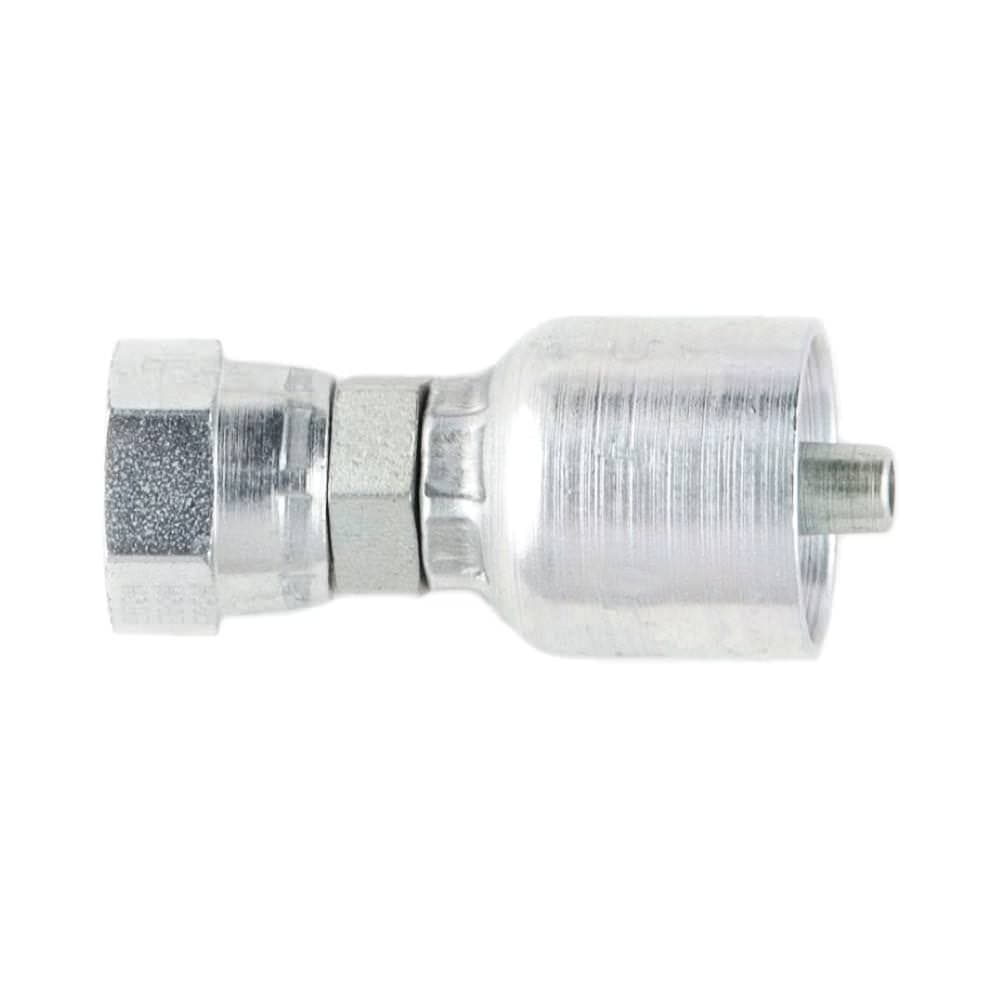 Parker 10743 Female NPSM Pipe (60° Cone) crimp hose fitting, swivel, straight, product photo