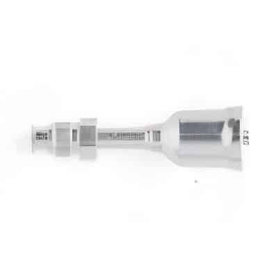 Parker 12826 Male Inverted SAE 45° crimp hose fitting, swivel, straight, product photo