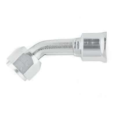 Parker 15H26 Female Tube-O crimp hose fitting, swivel, 45° elbow, short pilot, product photo