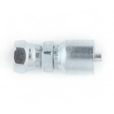 Parker 1GU77 Female BSP Parallel Pipe (60° Cone) crimp hose fitting, swivel, straight, product photo