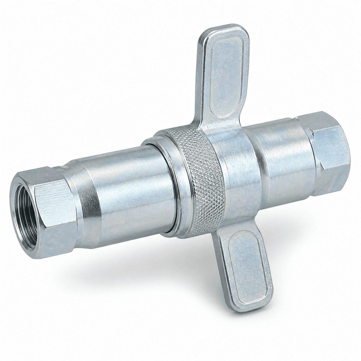 Wing Nut Hydraulic Quick Coupling — Trailer Type