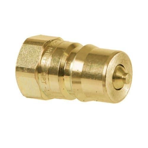 Brass ISO 7241-B Male Quick Coupler x NPTF Female, catalogue photo