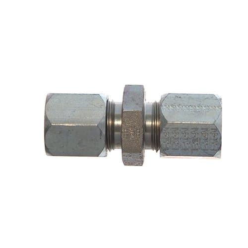 Steel flareless union, large hex, catalogue photo