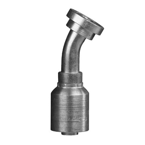 BW Series Crimp Hose Fitting, SAE Code 62 Flange, 22° Bend, catalogue photo