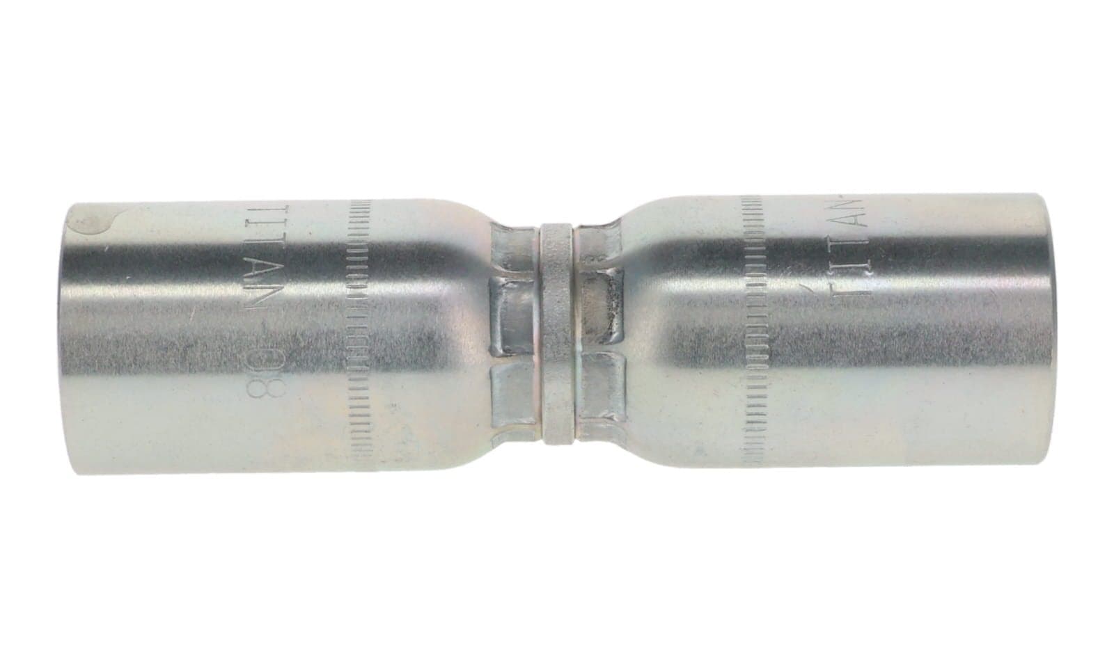 THY Series Crimp Hose Fitting, Hose Mender, side view