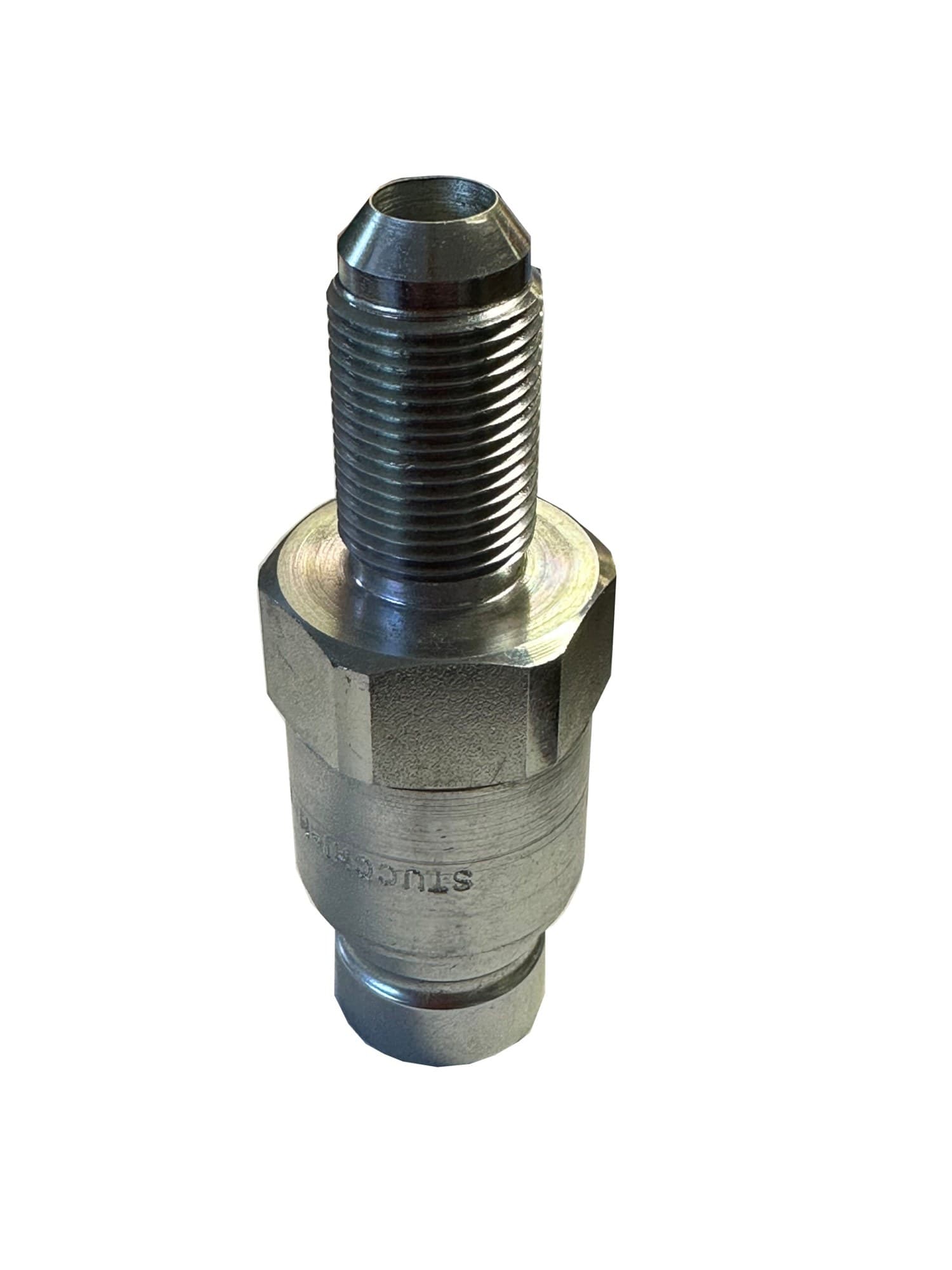 Stucchi Flat-Face Bulkhead Nipple, 1/2" JIC (ISO 16028), catalogue image 1