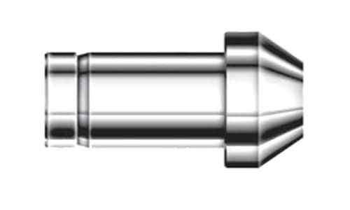 316 stainless single ferrule reducing port connector, 316L, side view