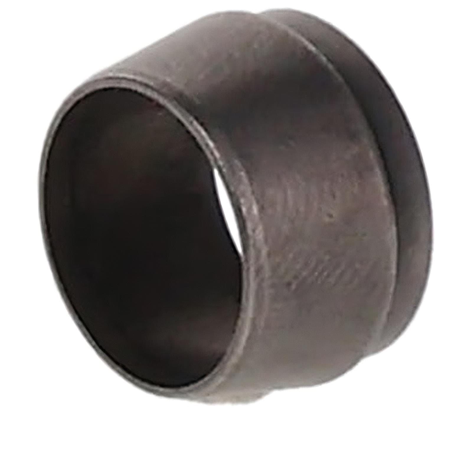 316 stainless single ferrule ferrule, 316L, side view